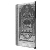 The Monument to Henry II and Richard I Stretched Canvas Prints