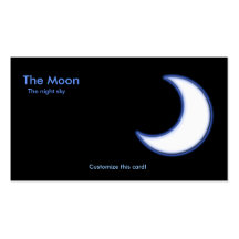 The Moon Business Card