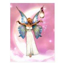 The Moon Faery Postcard