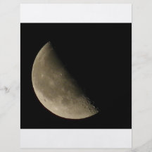 The Moon - La Lune Prospectus Avec Motif