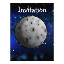 The Moon Personalized Invitations