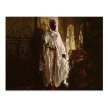 The Moorish Chief African Art Post Cards