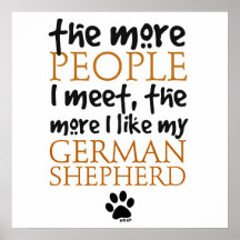 The More People I Meet ... Posters