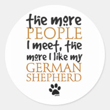 The More People I Meet ... Stickers