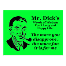 The More You Disapprove Post Cards