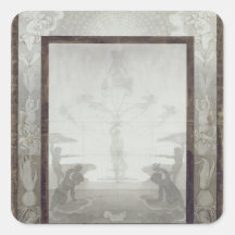 The Morning, 1807 Square Sticker