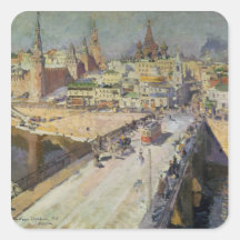 The Moskva River Bridge, 1914 Stickers