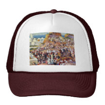 The Mosque (Arab Festival) By Pierre-Auguste Renoi Mesh Hats