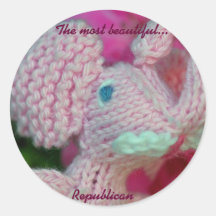 The most beautiful republican stickers