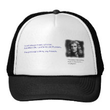 The most interesting man in the world of physics hats