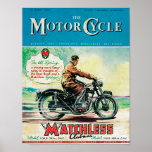 The Motor Cycle Magazine Cover Print