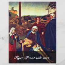 The Mourning Of Christ By Christus Petrus Flyer
