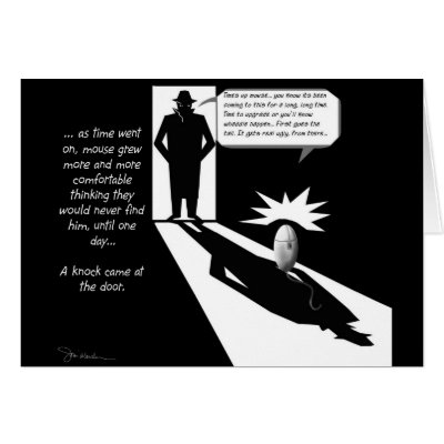 The Mouse Gets it Card by joniwarden