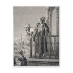 The Muezzin's Call to Prayer, 19th century postcards