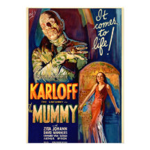The Mummy 1932 Film Personalized Invitations