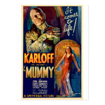 The Mummy 1932 Film Post Cards