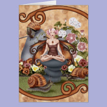 The Muse - Greeting Card cards