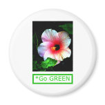 The MUSEUM Artist Series by jGibney  Hibiscus Go G Refrigerator Magnet