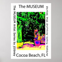 The MUSEUM Artist Series by jGibney  Stag Horn2 Poster