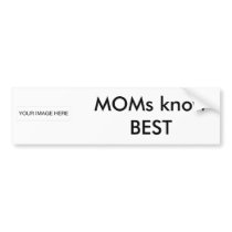 The MUSEUM Artist Series gibsphotoart MOMs know Be Bumper Sticker