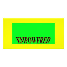 The MUSEUM Artist Series jGibney Happy Empowered Photo Card Template