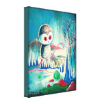 The Mysterious Owl Gallery Wrapped Canvas