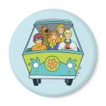 The Mystery Machine Shot 16 Refrigerator Magnets