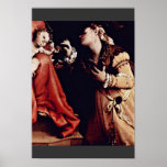 The Mystical Marriage Of St. Catherine Of Siena De Poster