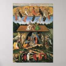 The Mystical Nativity (1500-1501) by Botticelli Print