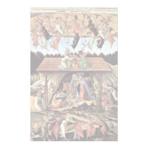 The Mystical Nativity Mystic Nativity Stationery Design