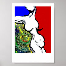 The Mystique of The Feminine Vortex. Poster