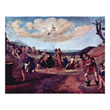 The Myth Of Prometheus Painting Sequence Custom Invitations