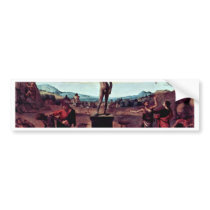 The Myth Of Prometheus Painting Sequence Of Five P Bumper Sticker