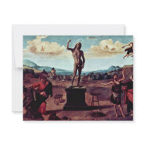 The Myth Of Prometheus Painting Sequence Of Five P Custom Announcements