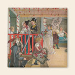 "The Name Day" by Carl Larsson magnets
