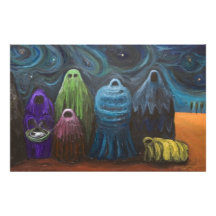 The Nativity (Christianity theme surrealism) Personalized Stationery