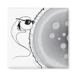 The naughty spermatozoon fridge magnet