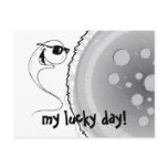 The naughty spermatozoon postcard