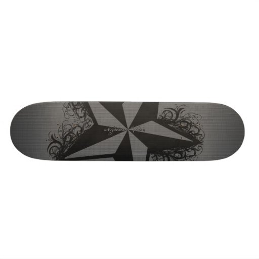 The Nautical Star Skateboard Deck