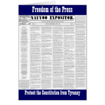 The Nauvoo Expositor Card