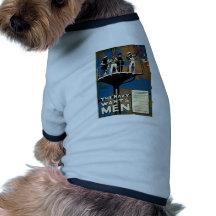 The Navy Wants Men Pet T-shirt