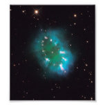 The Necklace Nebula (Hubble Telescope) Art Photo