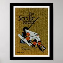 The Needle periodical illustration Print