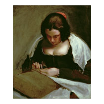 The Needlewoman, c.1640-50 posters