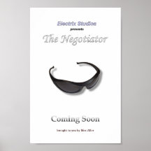 The Negotiator Movie Poster (Coming Soon; White)