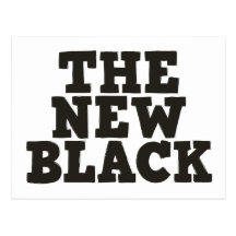 The New Black postcard