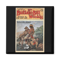 The New Buffalo Bill Weekly No. 210 1916 Fridge Magnet