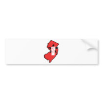 The New Jersey Fist Pumpers Bumper Sticker