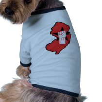 The New Jersey Fist Pumpers Pet T-shirt