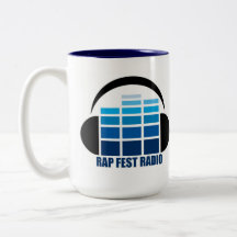 The NEW LOGO Rap Fest Radio Mug